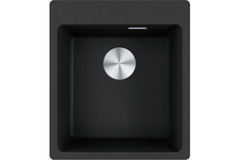 Maris - inbouwspoelbak / 440 x 500 mm / 1 bak / Onyx