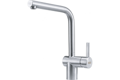 Atlas Neo - Eéngreepsmengkraan met zwenkbare uitloop / Side lever / RVS