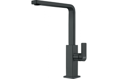 Mythos / ééngreepsmengkraan met zwenkbare uitloop / Side lever / Industrieel zwart