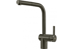Atlas Neo - Eéngreepsmengkraan met uittrekbare uitloop / Side lever / Antraciet