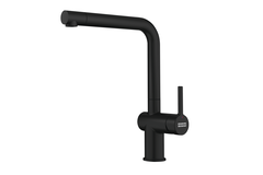 Active L - Eéngreepsmengkraan L met zwenkbare uitloop / Side lever / Zwart Mat