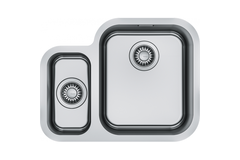 SMART - Onderbouwspoelbak / 580 x 450mm / Manuele Lediging / RVS