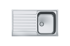 Argos - Vlakbouw- <(>&<)> SlimTopspoeltafel / 860 x 510 mm / 1 bak / Glad / Omkeerbaar