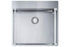 Box - Vlakbouw- , SlimTopspoelbak / 530 x 510 mm / Glad