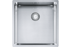 Box - Vlakbouw-, SlimTop- en onderbouwspoelbak / 440 x 450 mm / Glad