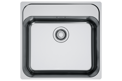 Smart - Vlakbouw- , SlimTopspoelbak / 530 x 510 mm / Glad