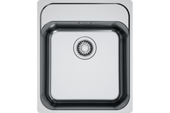 Smart - Vlakbouw- , SlimTopspoelbak / 430 x 510 mm / Glad