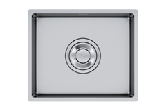 BOX DRAIN SILENT- Vlakbouwspoelbak / SlimTop / Onderbouw / 500 x 410 mm / RVS glad