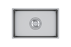 BOX DRAIN SILENT Vlakbouwspoelbak / SlimTop / Onderbouw / 650 x 410 mm / RVS glad