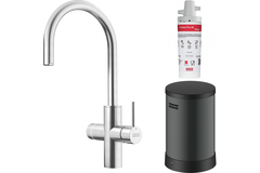 MARIS WATER HUB - Eéngreepsmengkraan met zwenkbare uitloop set / RVS