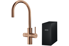 Mythos Water Hub 6 in 1 - Zwenkbare kraan / Zijhendel / Koper