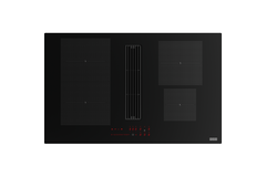 Maris 2Gether Minimal Black - Inductiekookplaat met dampkap / 830 mm / Minimal Black / recirculatie