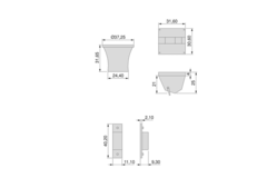 Rev-A-Lock 2 magnetische sloten + 1 sleutel