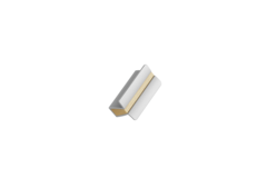 Knop PAPILLON ba32 eik + rvs-look