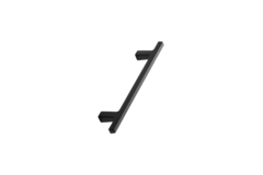 Greep PEN BA128 L183 gietijzer mat zwart