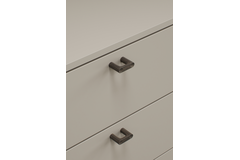 Knop punto ba32 l44 eik donker bruin