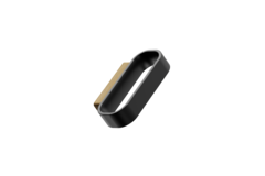 Greep RACE BA32 L64 eik/zamak mat zwart