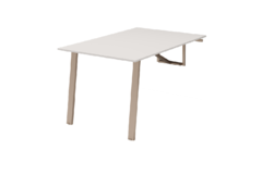 Slim opblapbare tafel