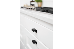 Knop station ba32 44x22x25 alu zwart