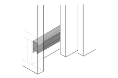 Geleidingsprofiel STB 12, 3000, aluminium