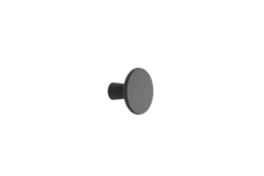 Knop TERRA ø37 h26,9 gietijzer mat zwart