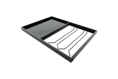 VS ADD® Frame A C600 D389 plank & wijnglashouder