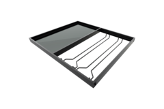 VS ADD® Frame A C600 D474 plank & wijnglashouder