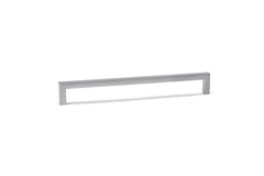 Greep U BA128 L136.5 zamak mat chroom
