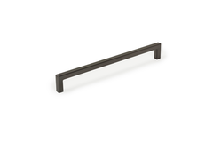 Greep U BA320 L328.5 zamak geborsteld grijs