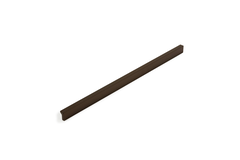 Greep ANGLE BA192 L300 aluminium metallic bruin