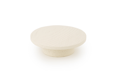 Knop ECHO Ø60 hout wit hout geborsteld
