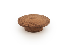 Knop ECHO Ø60 hout bruin hout geborsteld