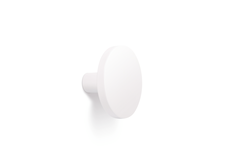Knop COMO Ø26 zamak mat wit