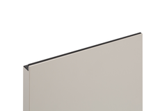 Greep GRADA L447 aluminium mat zwart