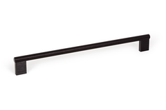 Greep GRAF MINI BA256 L278 aluminium geborsteld zwart