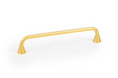 Greep BELLA BA160 L176 zamak geborsteld goud