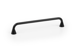 Greep BELLA BA160 L176 zamak mat zwart