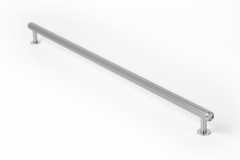 Greep RILLE BA480 L510 aluminium rvs-look