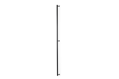 Greep RILLE BA992-496 L1022 aluminium geborsteld zwart