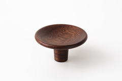 Knop DISC Ø38 hout walnoot