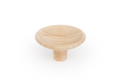 Knop DISC Ø50 hout eik nature ongelakt