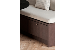 Knop NEXX Ø25 aluminium rvs-look