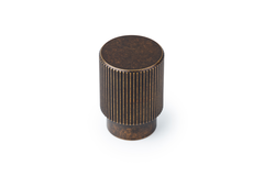 Knop ARPA Ø22 aluminium rustiek messing