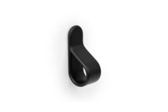 Knop BELT L63.5 zamak mat zwart
