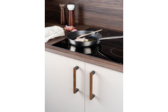 Greep ETO BA320 L334.6 hout / aluminium zwart / eik