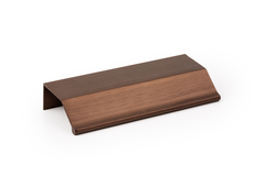 Greep WING BA64 L100 aluminium antiek brons