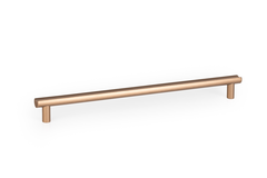 Greep MOON BA320 L353 aluminium geborsteld messing cava