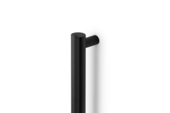Greep MOON BIG BA384 L424 aluminium geborsteld zwart