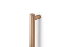 Greep MOON BIG BA384 L424 aluminium geborsteld messing cava