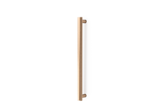 Greep MOON BIG BA384 L424 aluminium geborsteld messing cava